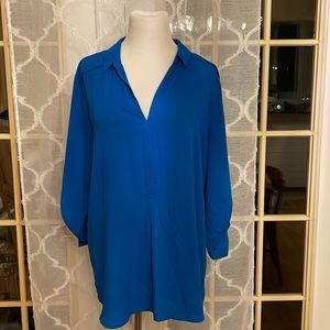 Mossimo Blue XXL Blouse